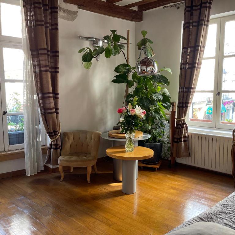 Quartier Montorgueil, voie piétonne, dans un immeuble du XVème - Appartement 1 Chambre - 3