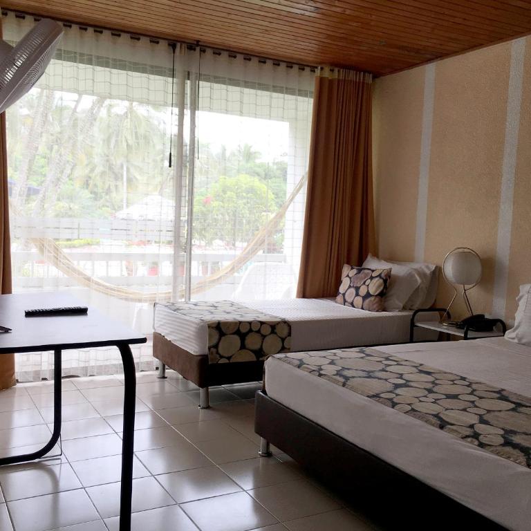 Hotel Hacienda El Diamante - Habitación Triple con balcón - 2