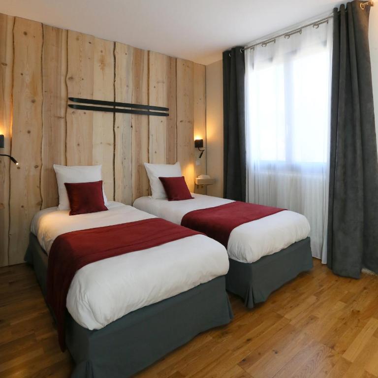 Hôtel Restaurant La Buffe - Chambre Lits Jumeaux - 5
