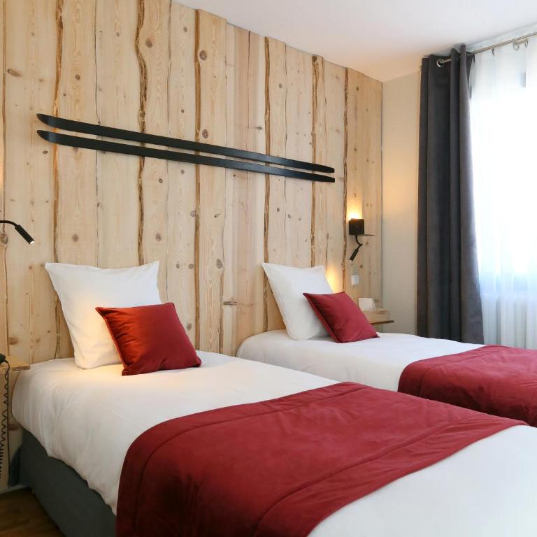 Hôtel Restaurant La Buffe - Chambre Lits Jumeaux - 3