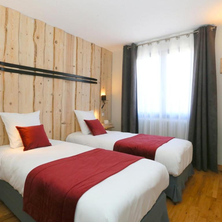 Hôtel Restaurant La Buffe - Chambre Lits Jumeaux - 9