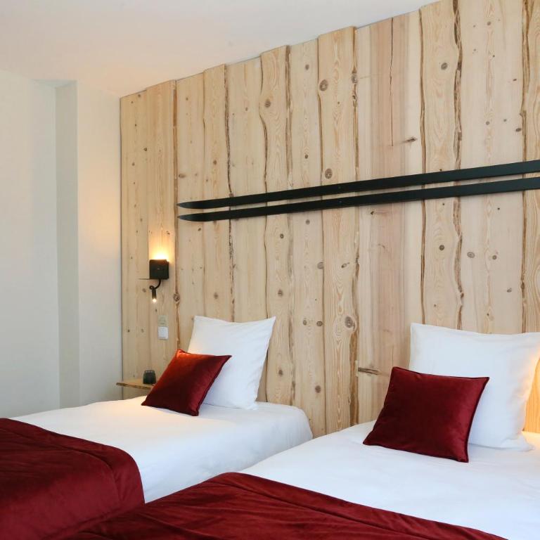 Hôtel Restaurant La Buffe - Chambre Lits Jumeaux - 7
