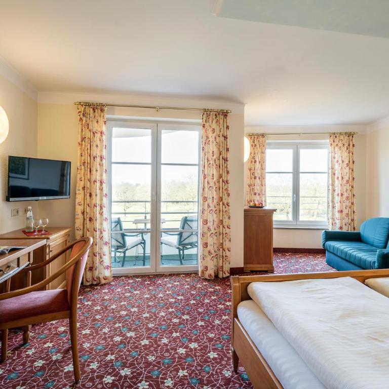 Hotel am Haslinger Hof - Doppelzimmer mit Gartenblick - 1