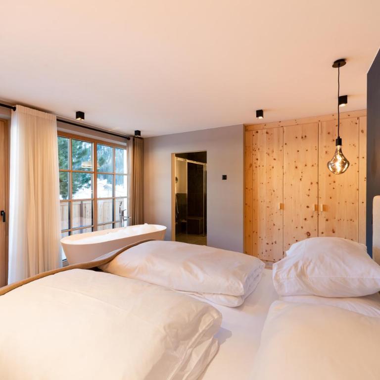 Penserhof - Alpine Hotel & Restaurant - Habitación Doble Deluxe con bañera - 5