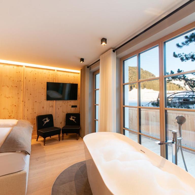 Penserhof - Alpine Hotel & Restaurant - Habitación Doble Deluxe con bañera - 2