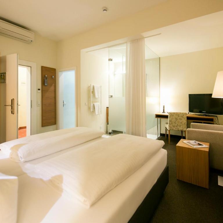 Hotel Sailer - Camera Economy Business con Bagno con Pareti in Vetro - 6