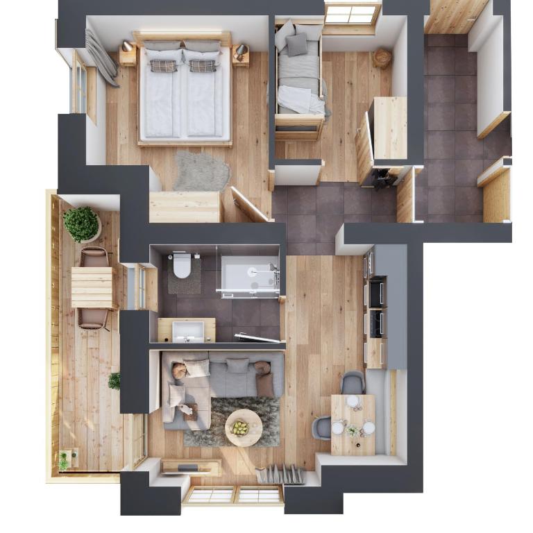 Mein Sonnenhof - Appartamento con 2 Camere da Letto - 9