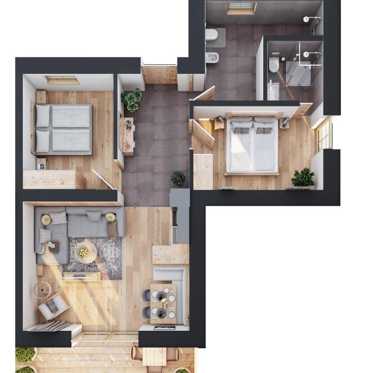 Mein Sonnenhof - Appartamento con 2 Camere da Letto - 12