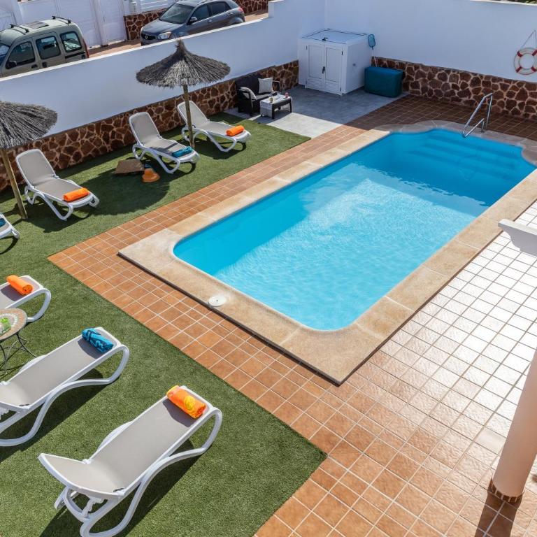Villa with private pool, near beach and golf Caleta de Fuste- Villa Charlotte - Villa con piscina privada - 6