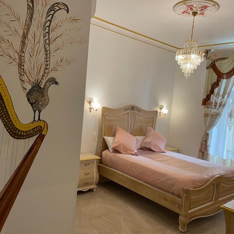 Chambre Lyre Maison de L'Église du Couvent - Chambre Double avec Salle de Bains Privative - 2