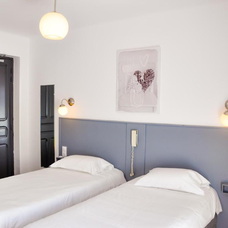 Hôtel les Arbousiers - Chambre Lits Jumeaux Économique - 4