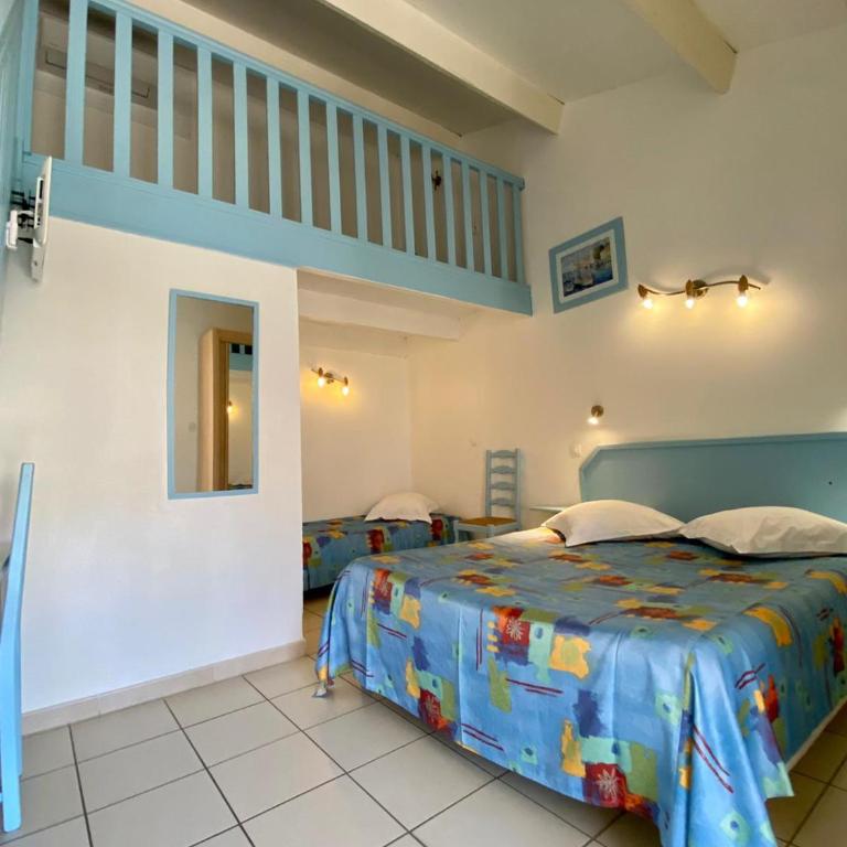 Hotel Myriam Vias Plage - Chambre Lits Jumeaux avec Terrasse - 4