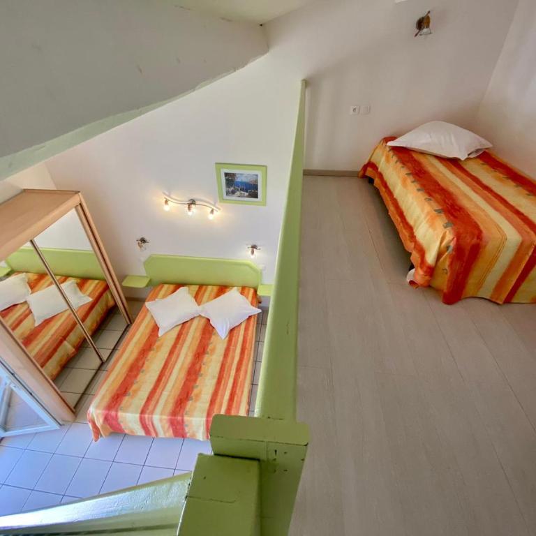 Hotel Myriam Vias Plage - Chambre Lits Jumeaux avec Terrasse - 11