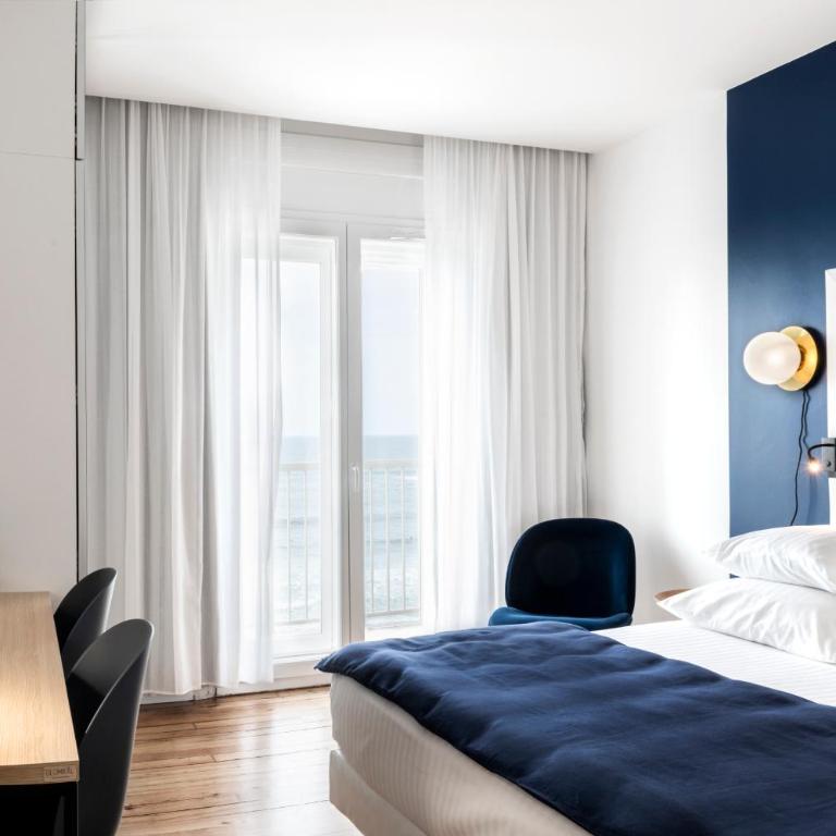 Hôtel Le Windsor Biarritz - Chambre Double - Vue sur Mer - 9