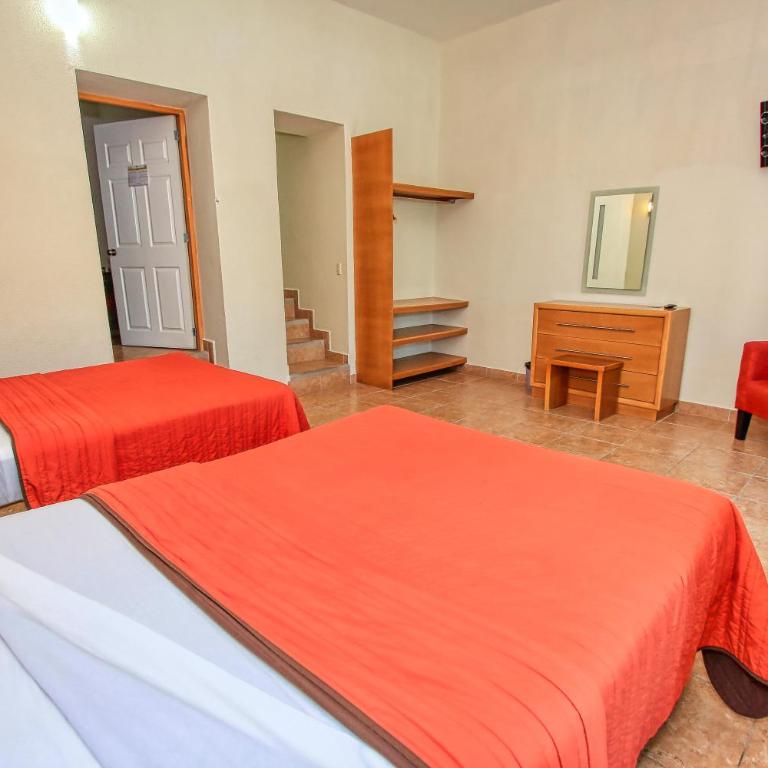Hotel Santa Rita - Double Room with Two Double Beds with Balcony - 1