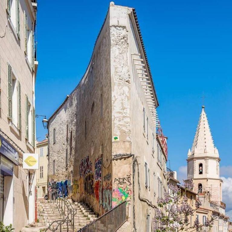 Appartement 5*, Climatisé, avec Terrasse au quartier Le Panier - Apartment mit 1 Schlafzimmer - 24