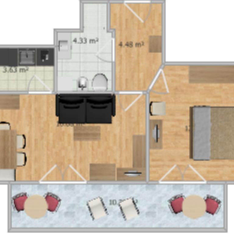 Residence Boutique Sonne - Appartamento con 1 Camera da Letto - 2