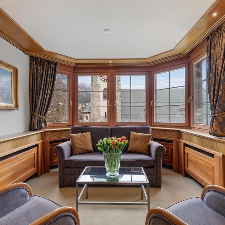 Grand Hotel Zermatterhof - Grand Suite mit Aussicht auf das Matterhorn - 7