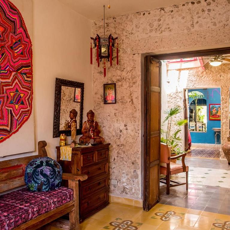 Pueblo Maya by Majikal B&B - Deluxe Double Room with Balcony - 13