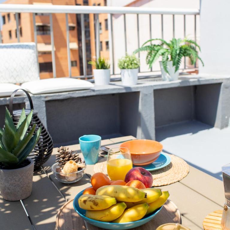 FLORIT FLATS - Cabanyal 3 Bedroom WIFI AC Terrace Beach Penthouse - Apartment - 41