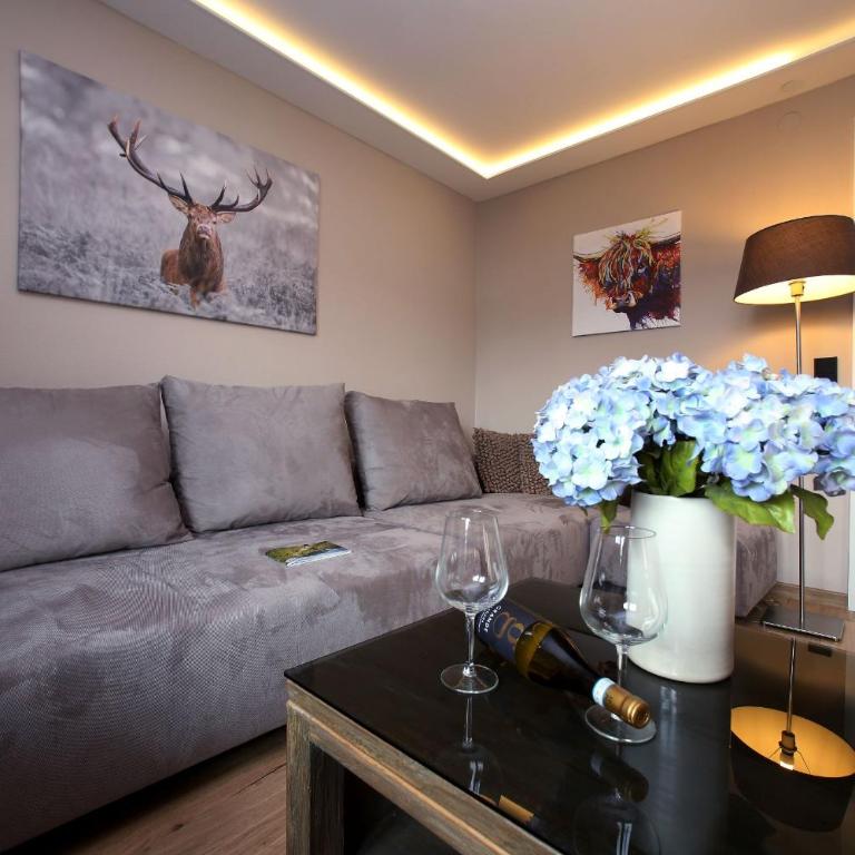 Annika Apartments summer card included - Apartment mit 2 Schlafzimmern und Balkon oder Terrasse - 35