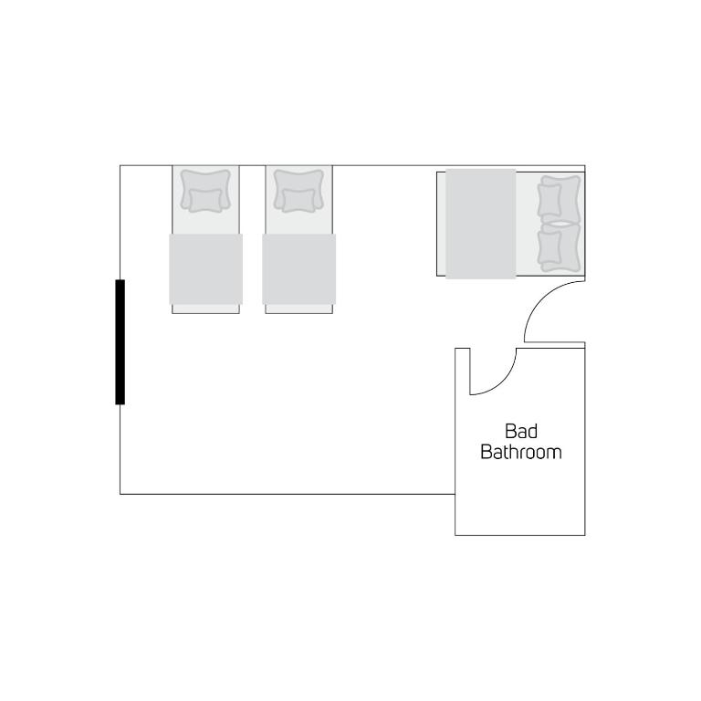 Brunnenhof City Center - Chambre Quadruple - Côté Cour - 5