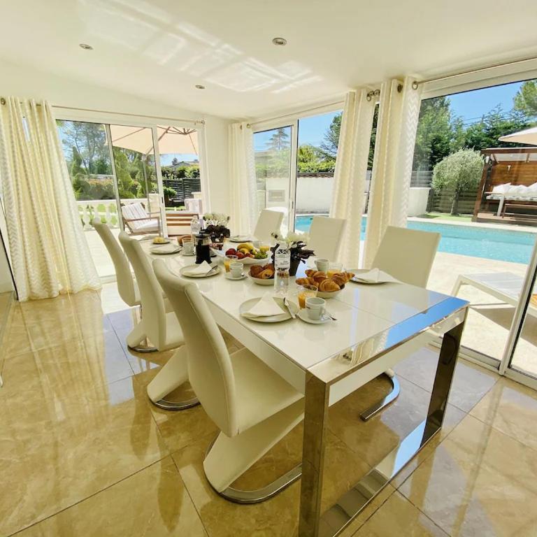 Villa Design Mougins - Pool House & Piscine sous les Palmiers - Villa 3 Chambres - 2