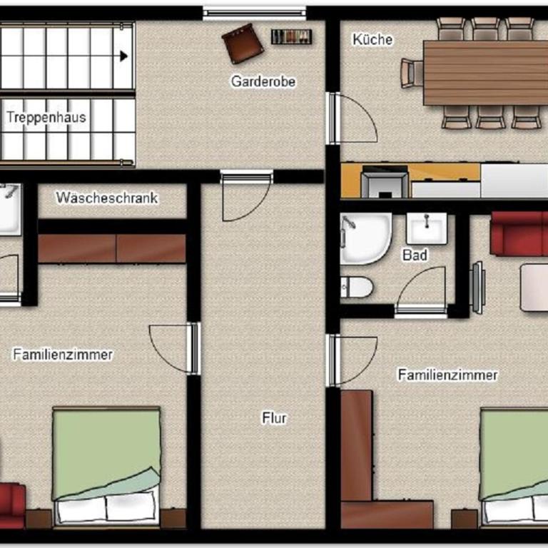 Ferienhaus Klocker - Two-Bedroom Apartment Verena - 2