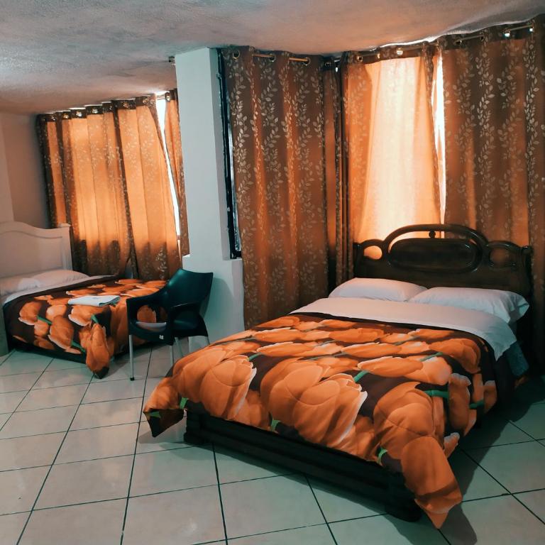 Hostal Ajavi del Sur - Habitación Doble Deluxe - 2 camas - 3