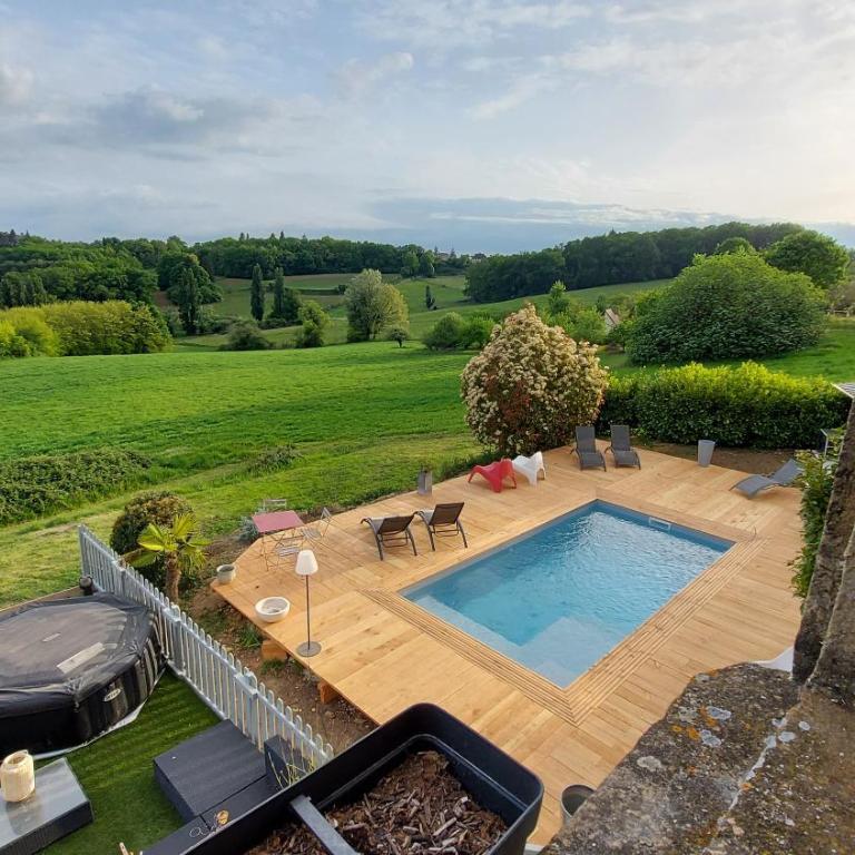 Le Clos des Bories - Chambre Familiale - Vue sur Jardin - 5