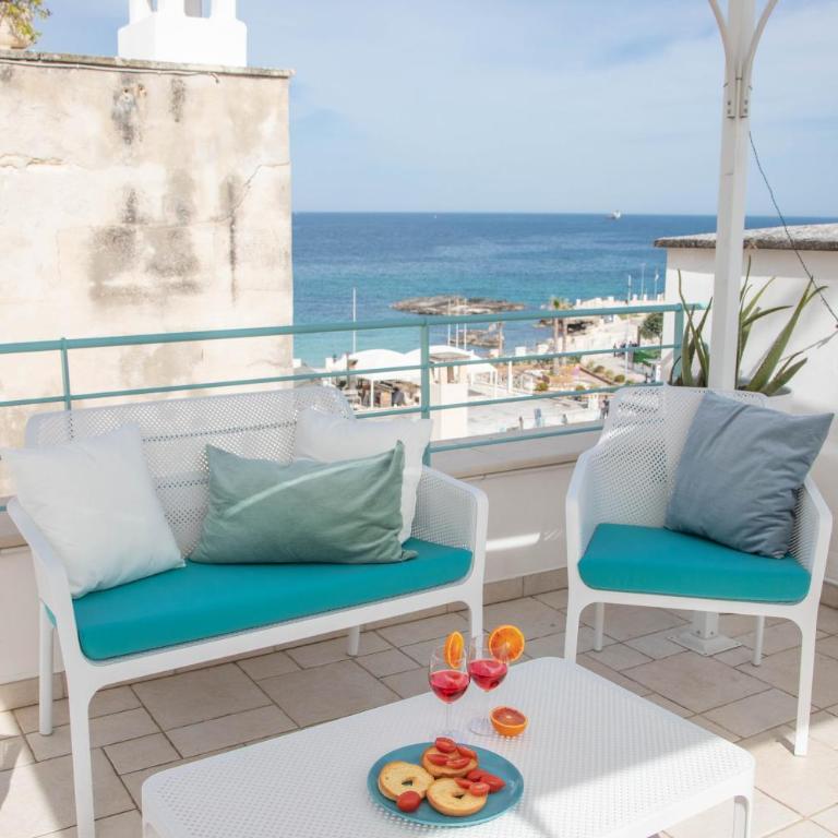 La terrazza di Chiara - vista mare - One-Bedroom Deluxe Apartment - 6