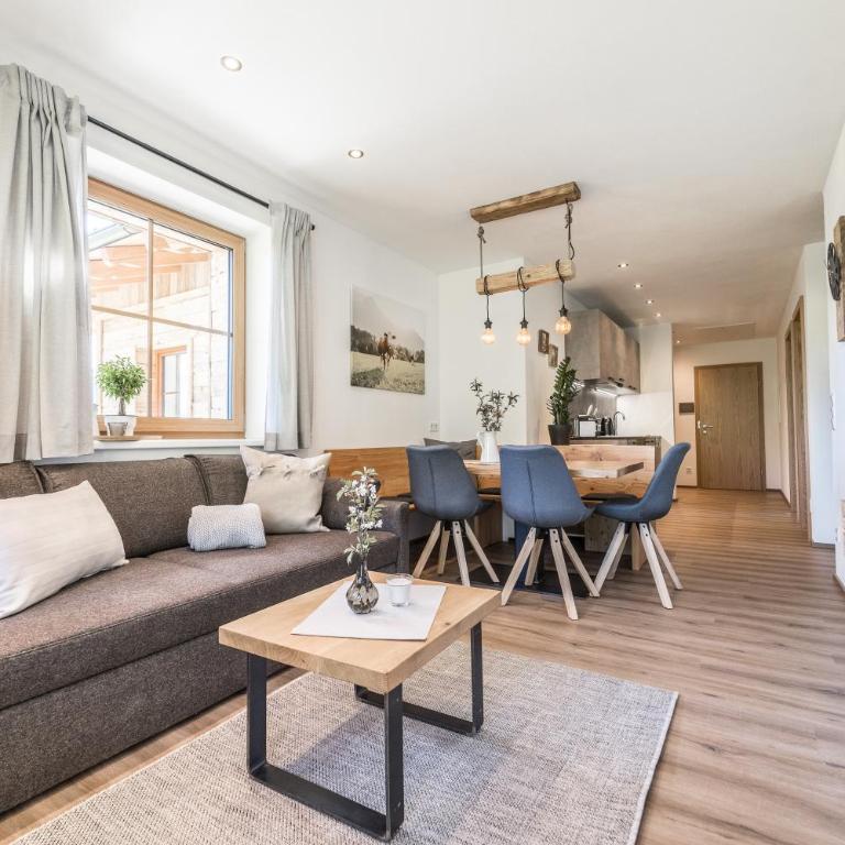 Bio Bauernhof Oberhinterberg Appartement - Apartment mit 2 Schlafzimmern - 4