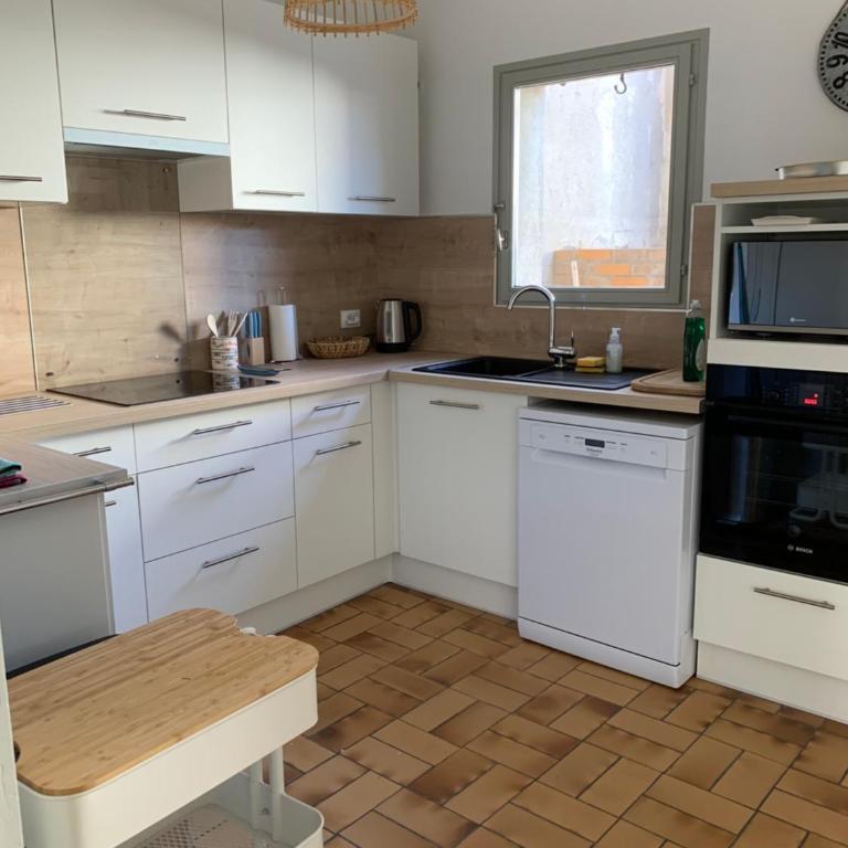 Appartement la corde a linge Gruissan village avec terrasses - Apartment mit Terrasse - 5