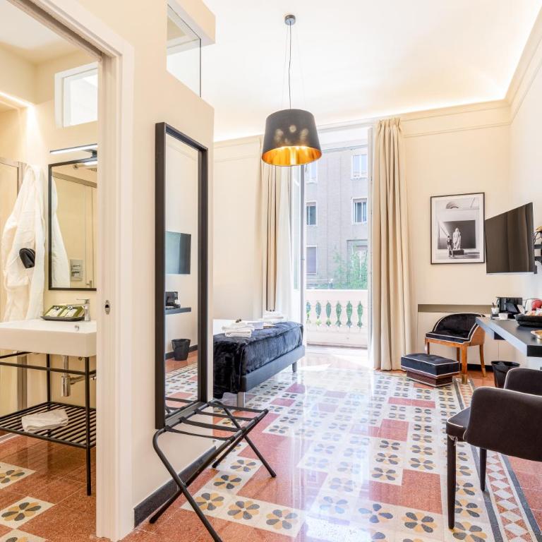 Foresteria di Piazza Cavour - Luxury Suites & Guest House - Chambre Double Deluxe avec Balcon - 1