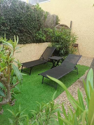 Studio cabine valras plage 300m de la mer - One-Bedroom Apartment - 16