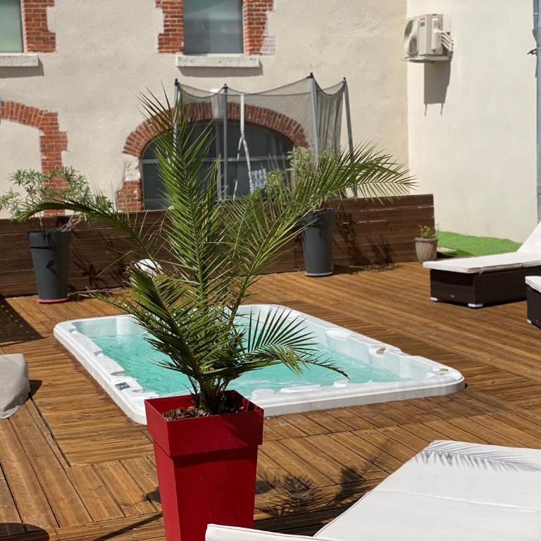 Loft 10 personnes centre de Blois avec jacuzzi - Villa - 4