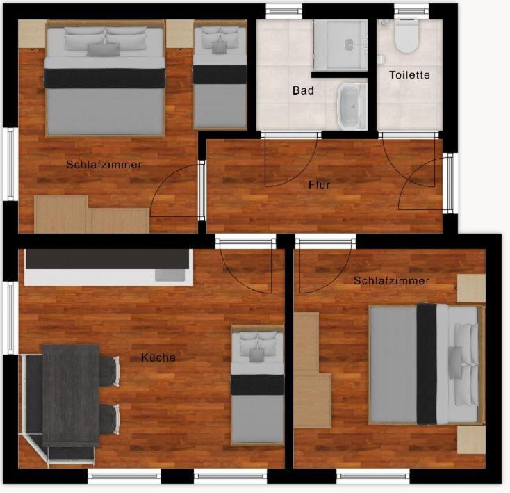 Apartments Luidold - Apartment mit 2 Schlafzimmern - 8