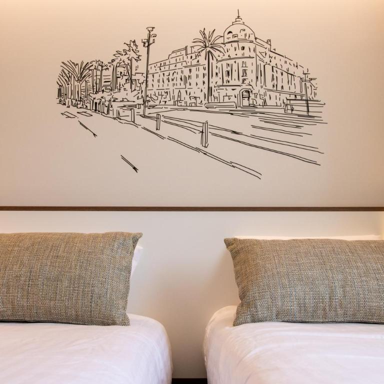 Hotel du Pin Nice Port by Soniho - Chambre Lits Jumeaux Standard - 3
