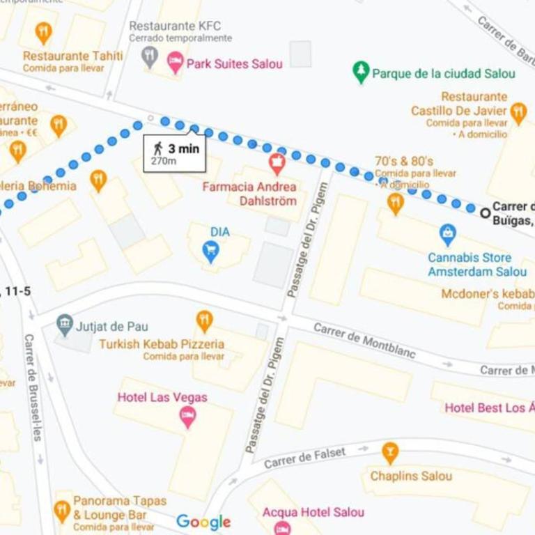 Apto climatizado MARITZA a minutos del mar - Apartamento de 1 dormitorio con balcón - 17