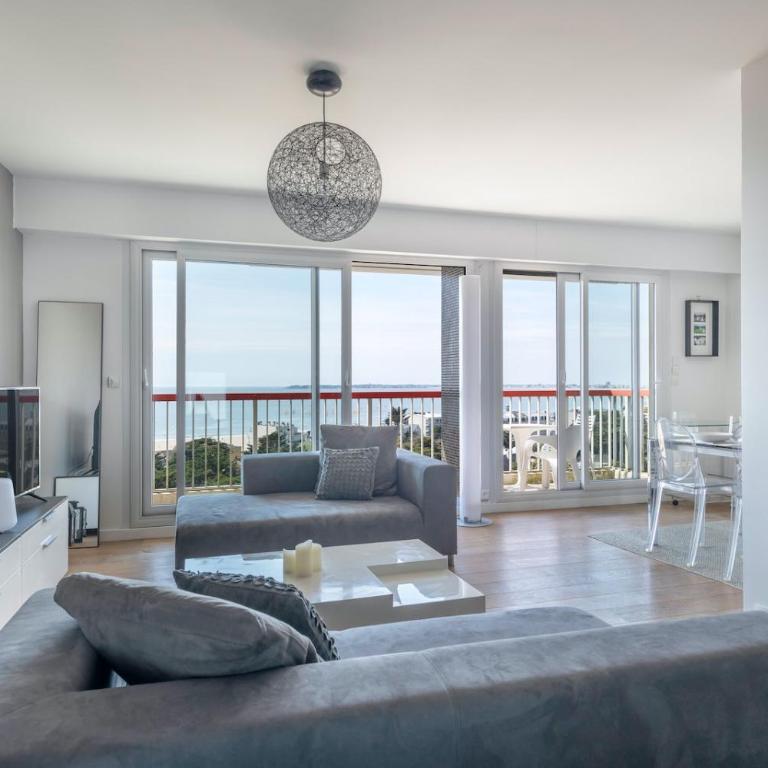 350m plage, vue incroyable sur la baie de la Baule - Appartement - 4