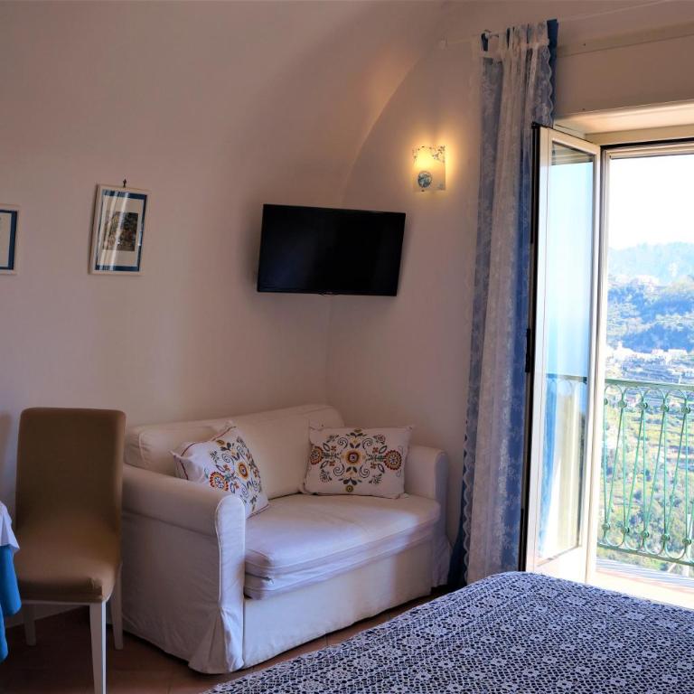 L'Arabesco B&B - Camera Matrimoniale/Doppia con Letti Singoli con Vista Mare - 9