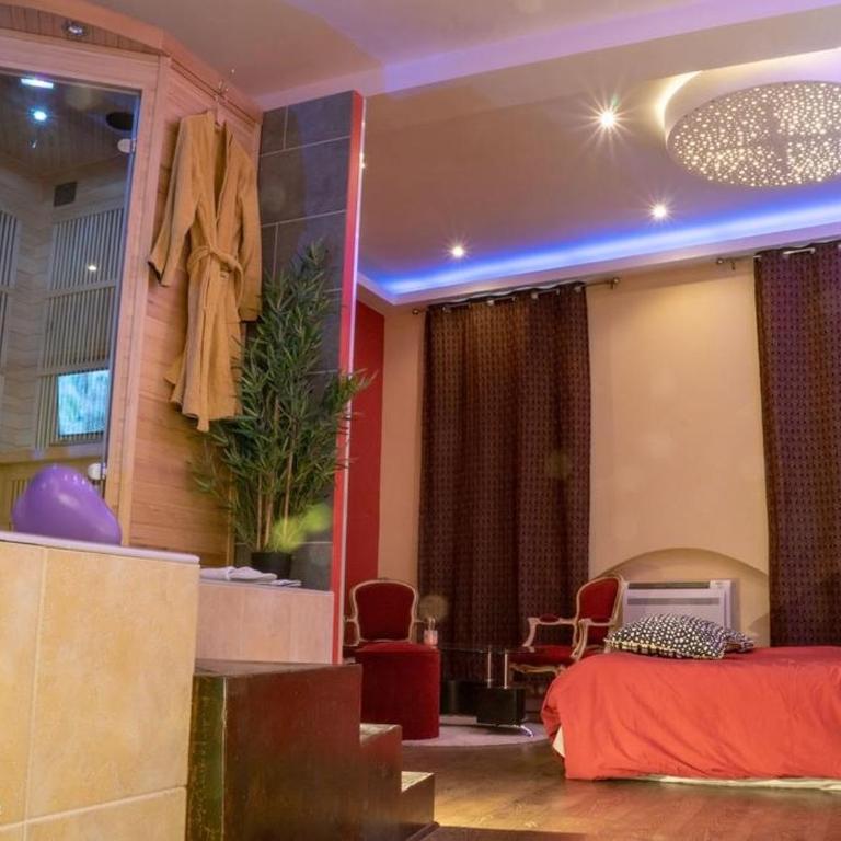 chambre avec spa by jordans collection - Deluxe Suite mit Whirlpool-Badewanne - 1