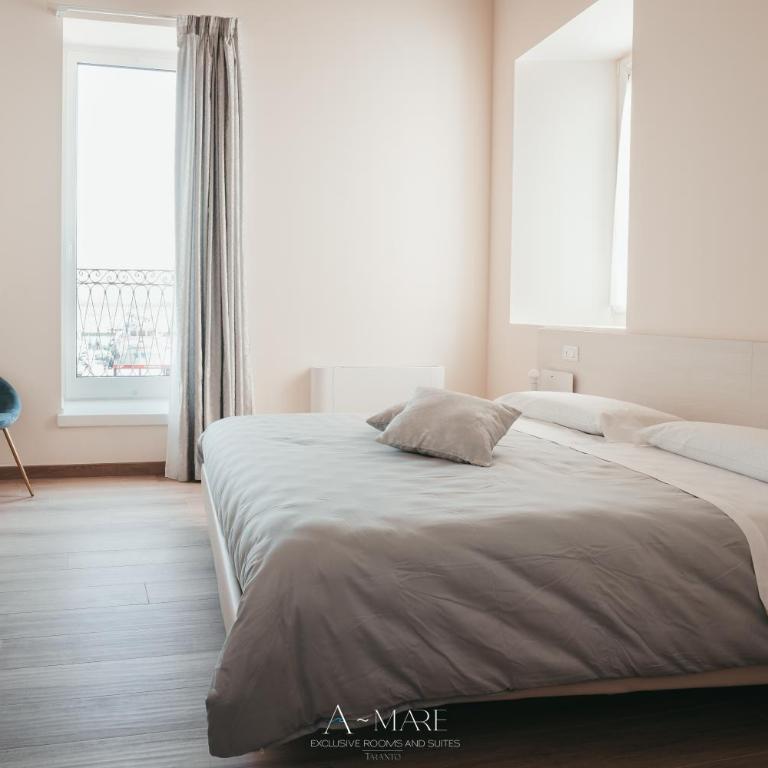 A-mare Exclusive Rooms & Suites - Camera Matrimoniale con Balcone e Vista Mare - 6
