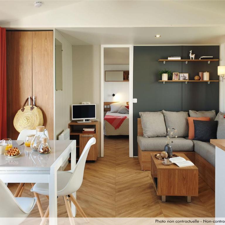 Camping Officiel Siblu Les Sables du Midi - Mobile Home 3 Chambres 8 Personnes « Bien-Être Signature » Avec Climatisation - 20