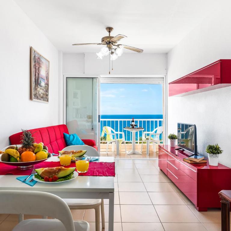 1 1 Beautiful seafront with balcony and WIFI - Apartamento de 1 dormitorio - 5