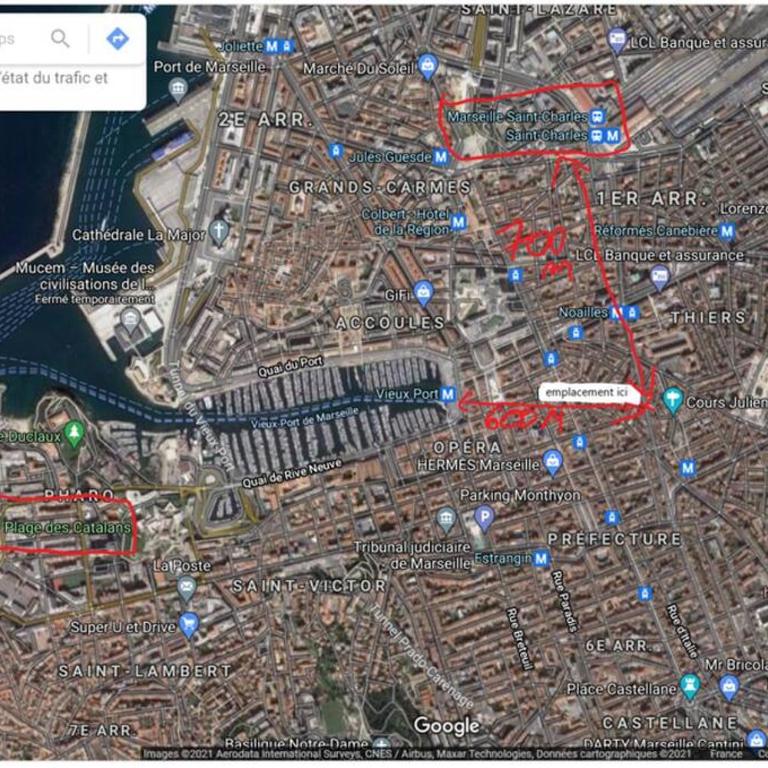 le T3 à 600mètre du vieux port proche de la gare - Appartement 3 Chambres - 16