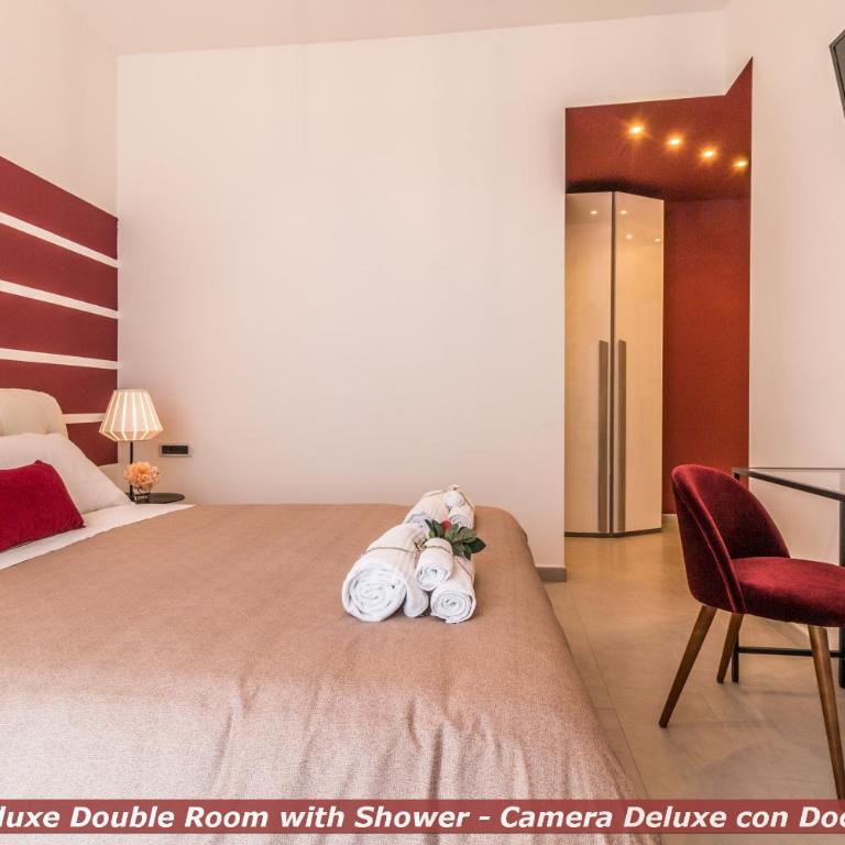 4 Star Bologna Train Station - Self Check-In - Camera Matrimoniale Deluxe con Doccia - 9