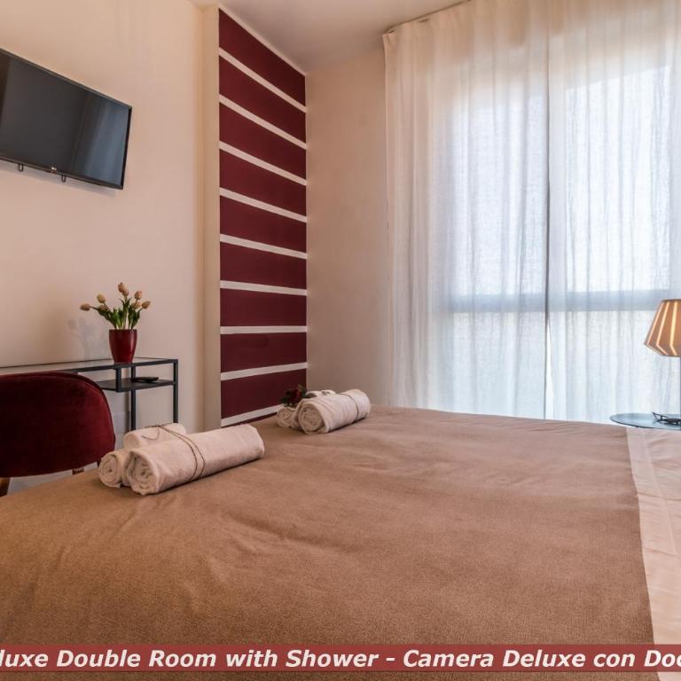 4 Star Bologna Train Station - Self Check-In - Camera Matrimoniale Deluxe con Doccia - 11