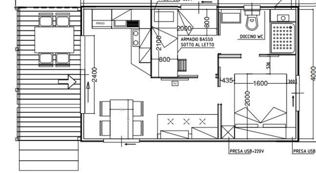 Bungalow Lido di Colico, front lake and city center - Bungalow Fronte Spiaggia - 6