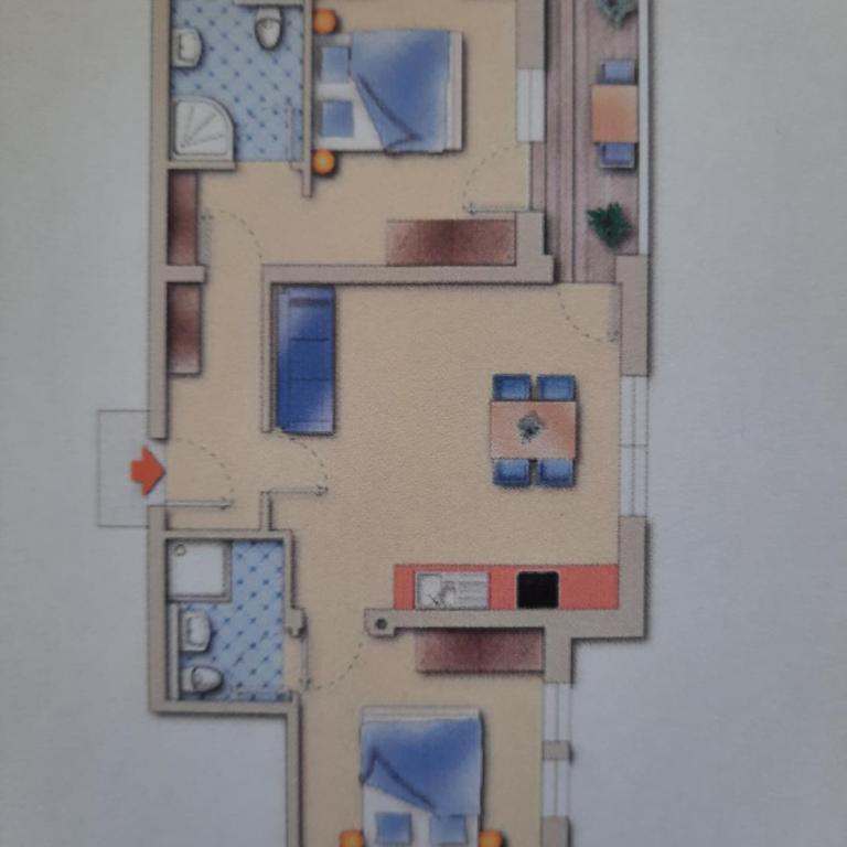 Apartments Kolmblick - Apartment mit 2 Schlafzimmern - 2